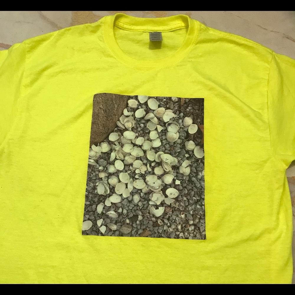 Custom Handmade Rocks & Shells Tshirts